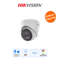 HIKVISION DS-2CE78U0T-LXTS Turret 4K 8MP con Protección Activa, Sirena, Estrobo y Audio Bidireccional