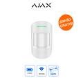 AJAX MotionProtect (9NA) Detector de Movimiento Inalámbrico Pro con Inmunidad a Mascotas