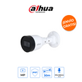 DAHUA DH-IPC-HFW1230S1-A-S5 Cámara Bala IP 2MP con Micrófono, Smart IR 30m, Exterior IP67 y PoE