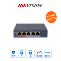 Hikvision DS-3E1105P-EI/M Switch Administrable PoE 45W 10/100