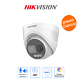 HIKVISION DS-2CE72DF3T-PIRXOS Cámara Turret 2MP ColorVu con PIR, Sirena y Estrobo Rojo-Azul