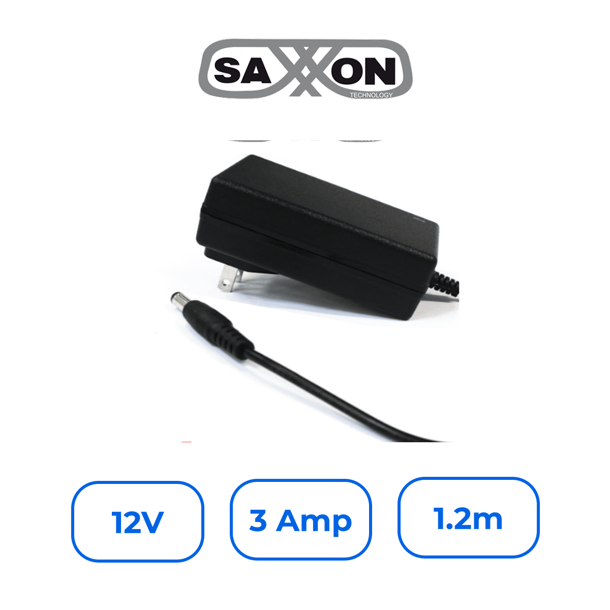 Saxxon PSU1203 Fuente de Poder Regulada 12V 3A