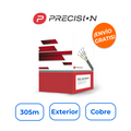 PRECISION PSC-CAT5EXT Cable UTP Cat5e 100% Cobre para Exterior 305m