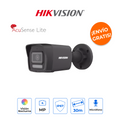 HIKVISION DS-2CD1043G2-LIUF/BLACK Cámara Bala IP 4MP Color Negro Dual Light e IA AcuSense