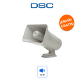 DSC SD-30W Sirena Cableada Profesional 30W 122dB con Doble Tono para Alarma y Fuego