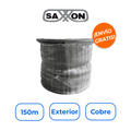 Saxxon OFTPCAT5ECOPE150N Bobina Cable FTP Cat5e 100% Cobre 150m Blindado