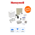 HONEYWELL VECINALPANICB Kit de Alarma Vecinal Inteligente con Sirena Estroboscópica y Teclado RF
