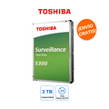 Toshiba HDWT720UZSVA Disco Duro 2TB S300 Videovigilancia SATA 24/7