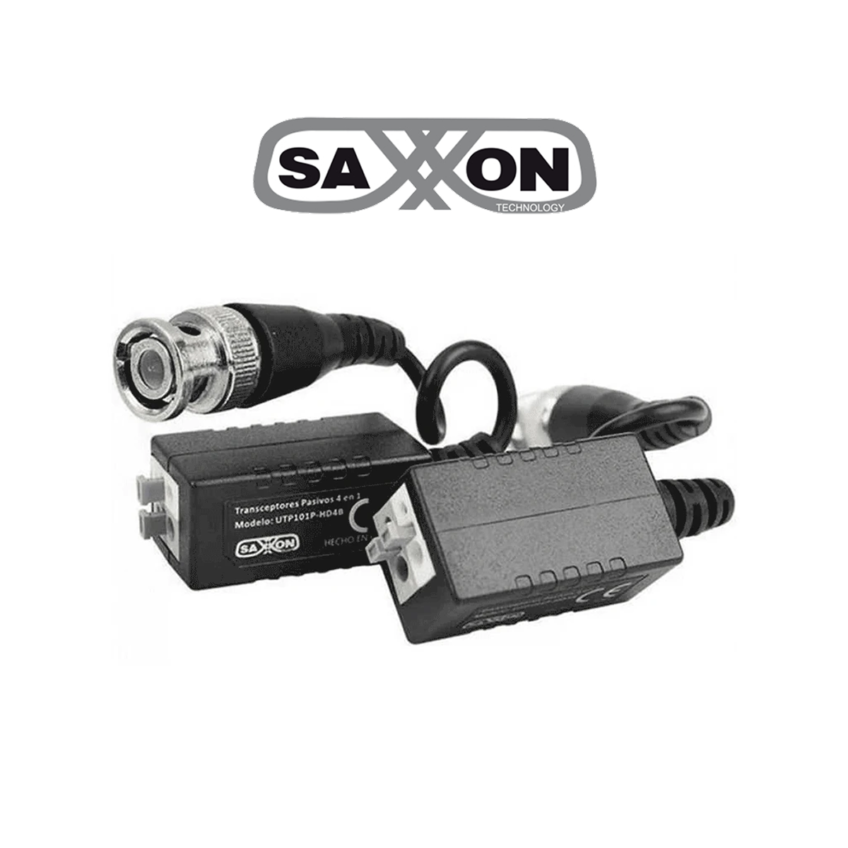 Saxxon VB-03 Par de Transceptores Pasivos Balun para Cámaras CCTV