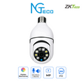 Zkteco SH01-C2IN Foco con Cámara Wi-Fi 3MP Visión 360° Inteligente con Audio
